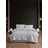 Svetlo siva posteljnina za zakonsko posteljo/podaljšana z rjuho/4-delna 200x220 cm – Mila Home