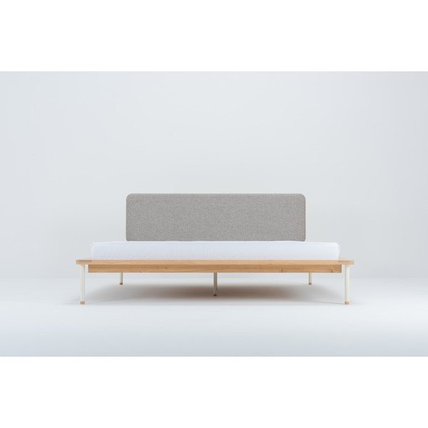 Postelja iz hrastovega lesa Gazzda Fina, 180 x 200 cm-image-4