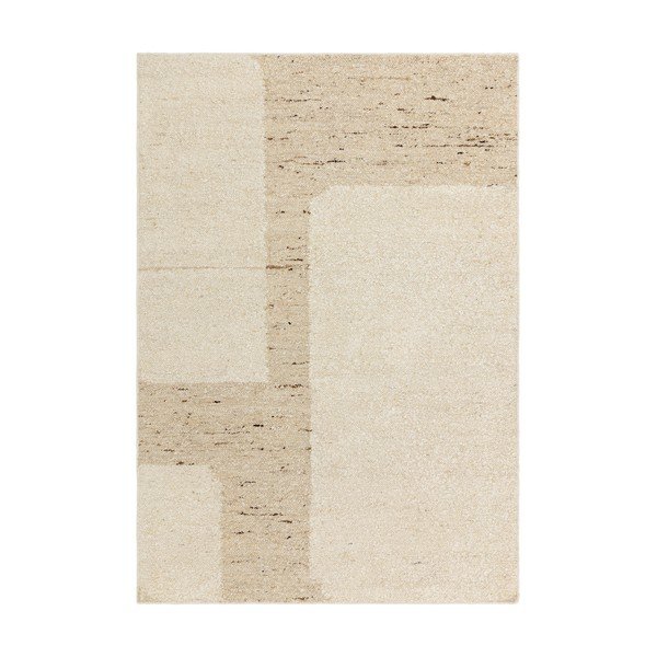 Bež obojestranska ročno tkana volnena preproga 120x170 cm Napa Tumbla – Asiatic Carpets