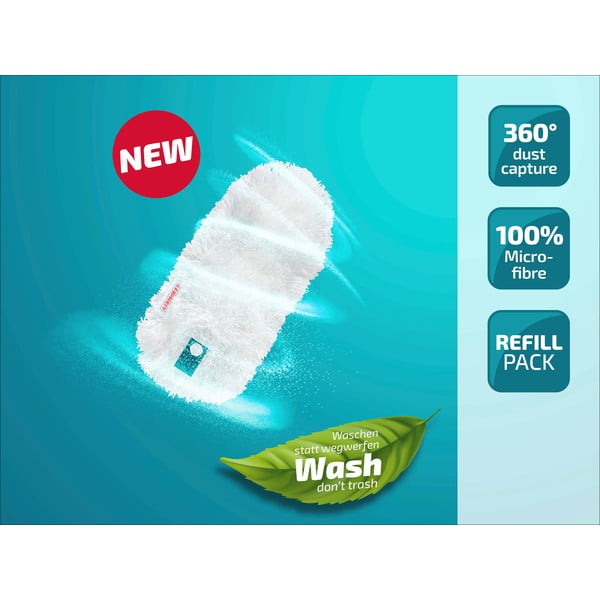 Rezervne krpe za prah v kompletu 2 ks Superduster – LEIFHEIT-image-1