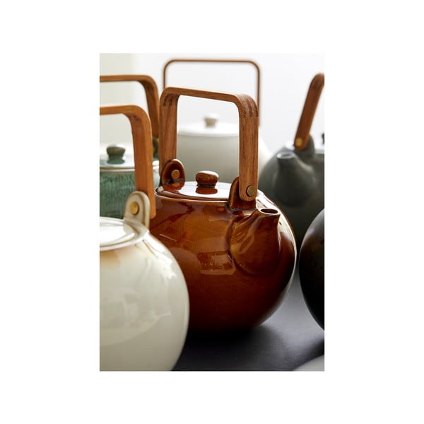 Jantaren keramičen čajnik s cedilom 1,2 l Gastro Amber – Bitz-image-1