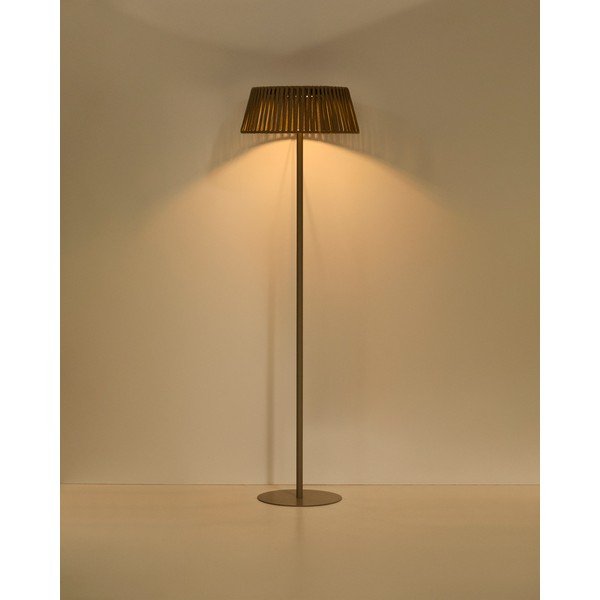LED prenosljiva/stoječa zunanja svetilka s solarnim panelom (višina 160 cm) Aldet – Kave Home-image-1