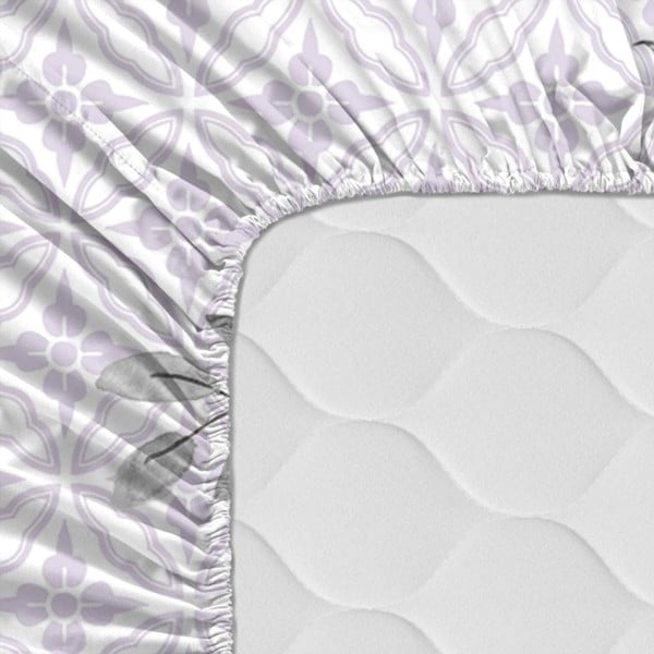 Bombažna rjuha Happy Friday Basic Delicate Bouquet, 105 x 200 cm-image-3