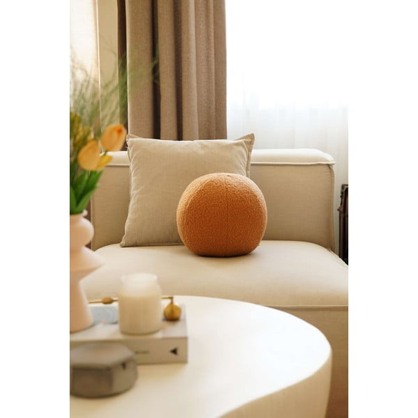 Okrasna blazina iz tkanine bouclé ø 20 cm Top – Mioli Decor-image-3