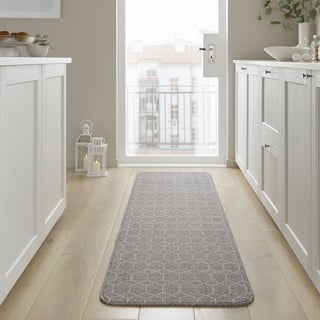 Svetlo siv pralen tekač 57x230 cm Argyll – Flair Rugs