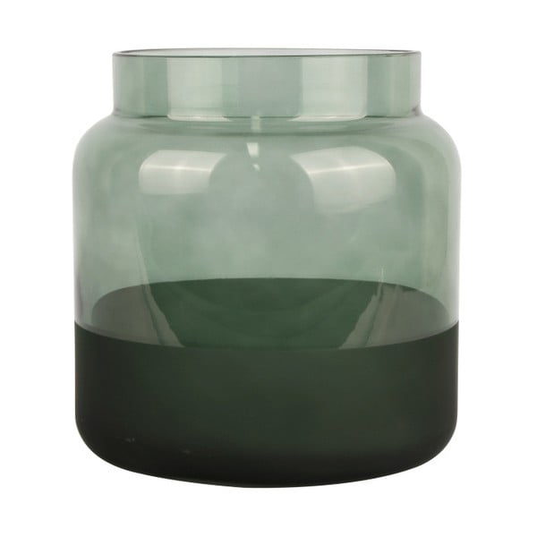 Zelena steklena vaza PT LIVING Majestic, ⌀ 15 cm