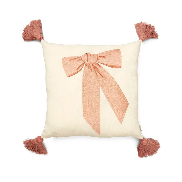 Otroška blazina iz organskega bombaža 35x35 cm Bows – Cam Cam Copenhagen