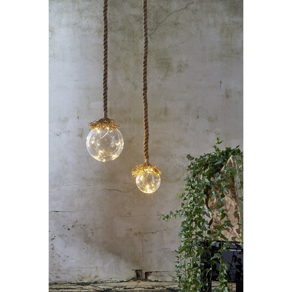 LED svetlobna dekoracija Star Trading Jutta, Ø 10 cm-image-2