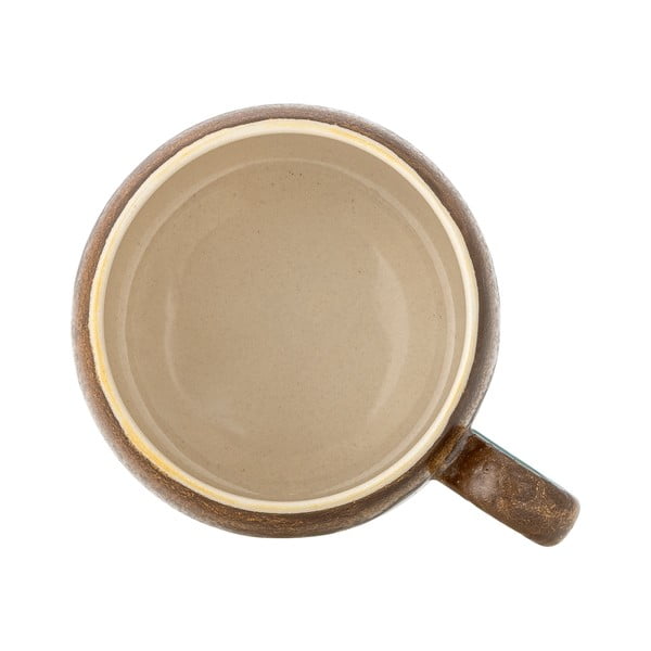 Zeleno-rjave skodelice v kompletu 4 ks iz kamenine 400 ml Sheen – Bloomingville-image-3