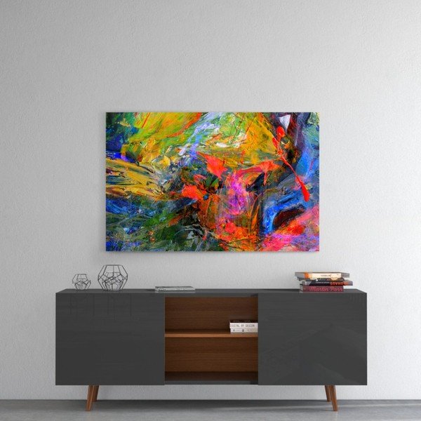 Steklena slika Insigne Color Burst, 72 x 46 cm-image-1