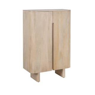 Omarica iz masivnega manga v naravni barvi 90x138 cm Batel – Ixia
