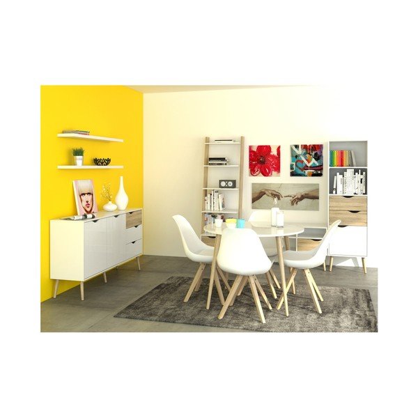 Komoda s 3 predali Evergreen House Delta-image-3