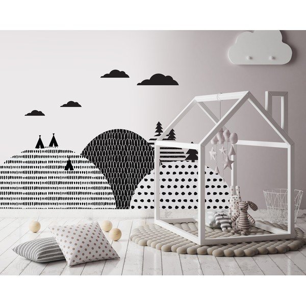 Stenska nalepka Dekornik Mountains Scandi, 175 x 100 cm-image-2