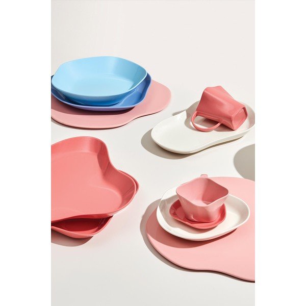 Roza krožniki v kompletu 2 Lux - Kütahya Porselen-image-1