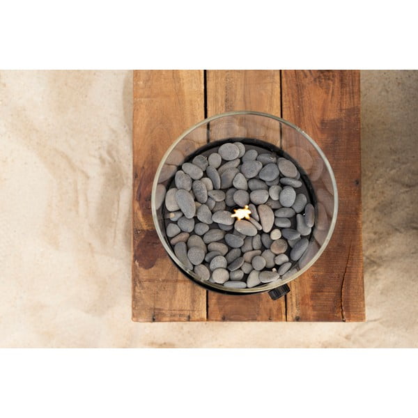 Večja črna plinska svetilka COSI Original, višina 30,5 cm-image-2