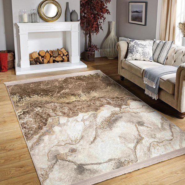 Bež preproga 160x230 cm - Mila Home-image-1