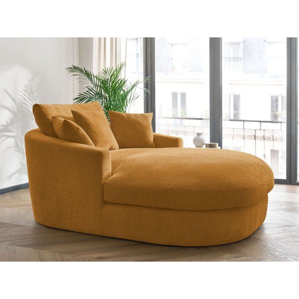 Rumen fotelj iz šenilje Belem – Bobochic Paris-image-1