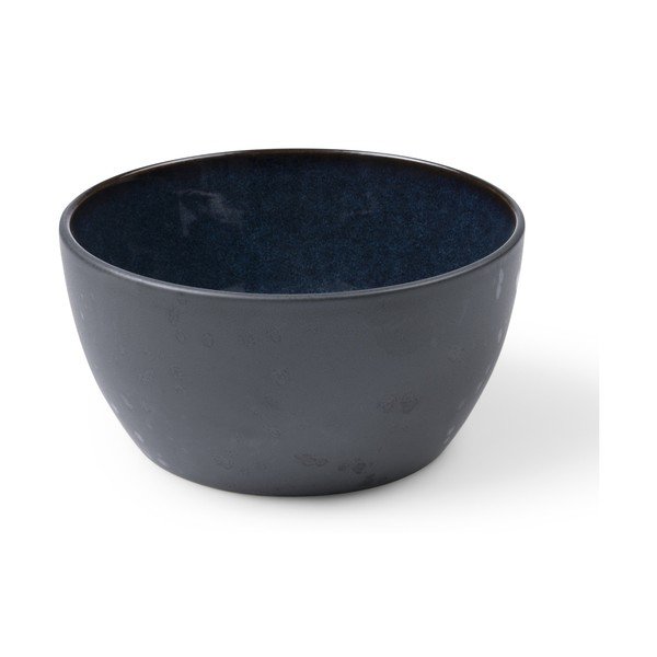 Črno-modra skledica iz kamenine 600 ml Gastro Dark Blue/Black – Bitz