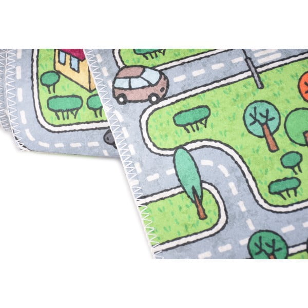Zelena otroška preproga 80x150 cm Green Neighborhood – Vitaus-image-2