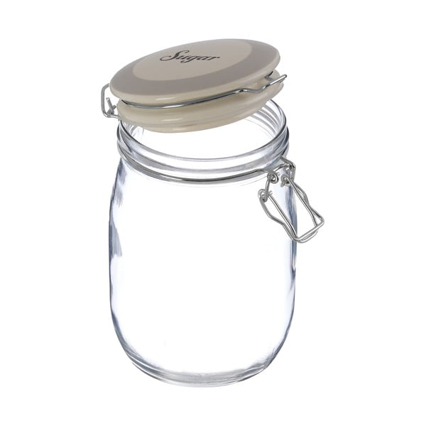 Steklena posoda za shranjevanje za sladkor Grocer – Premier Housewares-image-2