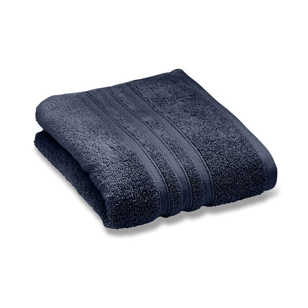 Temno modra frotirna bombažna brisača 50x85 cm Zero Twist – Catherine Lansfield