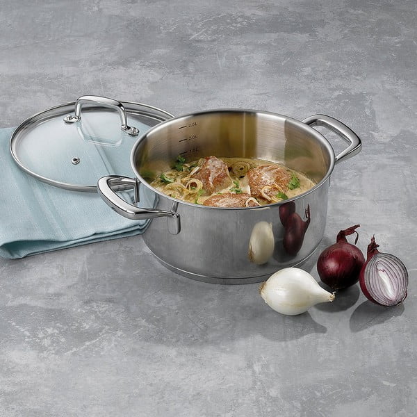 Lonec iz nerjavečega jekla s pokrovom Kela Flavoria, ø 20 cm-image-1