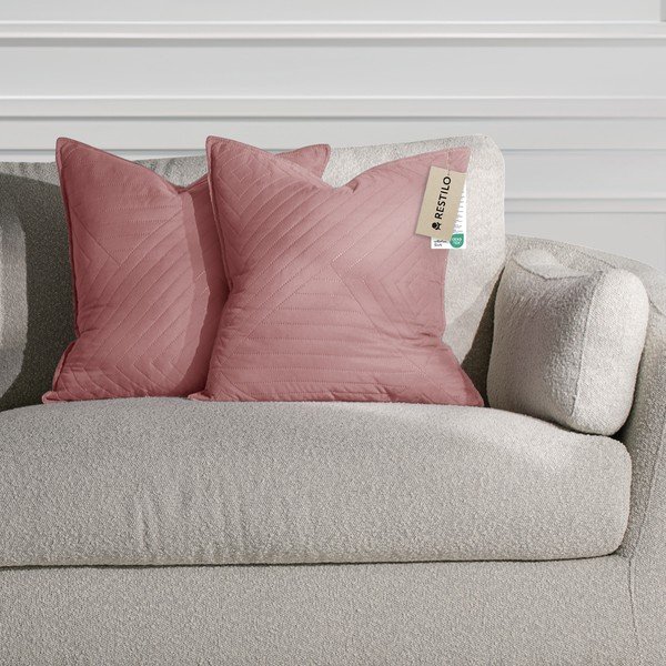 Prevleke za blazino v kompletu 2 ks iz mikrovlaken 45x45 cm Softa – Restilo-image-1