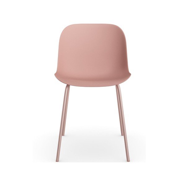 Komplet 2 roza jedilnih stolov Støraa Ocean-image-3