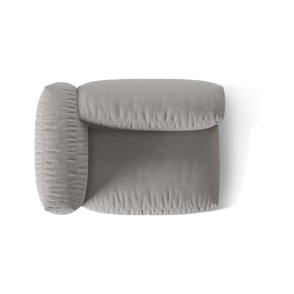 Svetlo siv modul za sedežno garnituro (levi kot) Martina – Micadoni Home-image-3