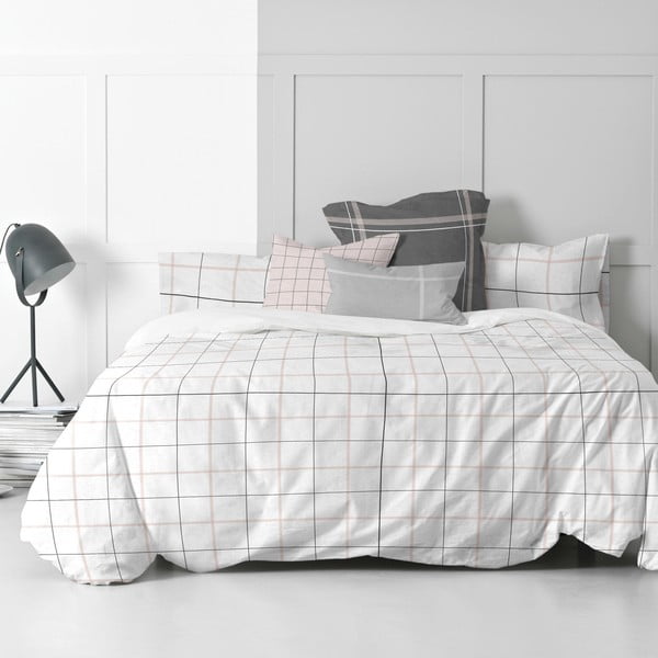 Bombažna prevleka za odejo Blanc Tartan, 200 x 200 cm-image-1