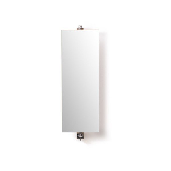 Bambusova kopalniška omarica z ogledalom Wireworks Domen Bambus, višina 71 cm-image-1