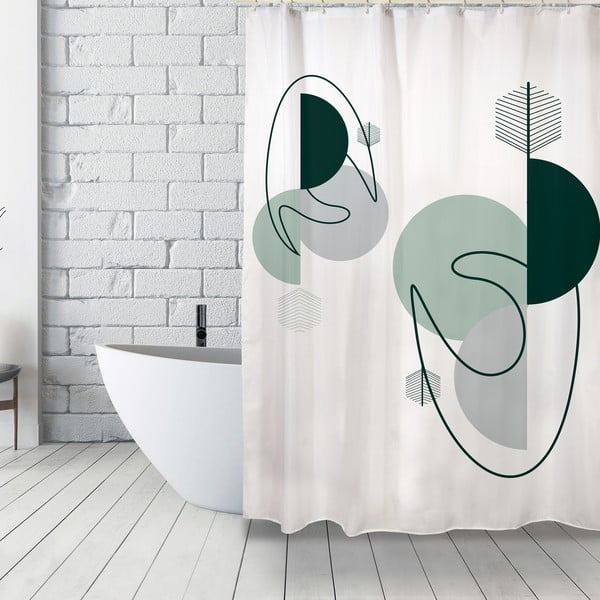 Zavesa za tuš 180x200 cm Minimalist – MSV-image-3