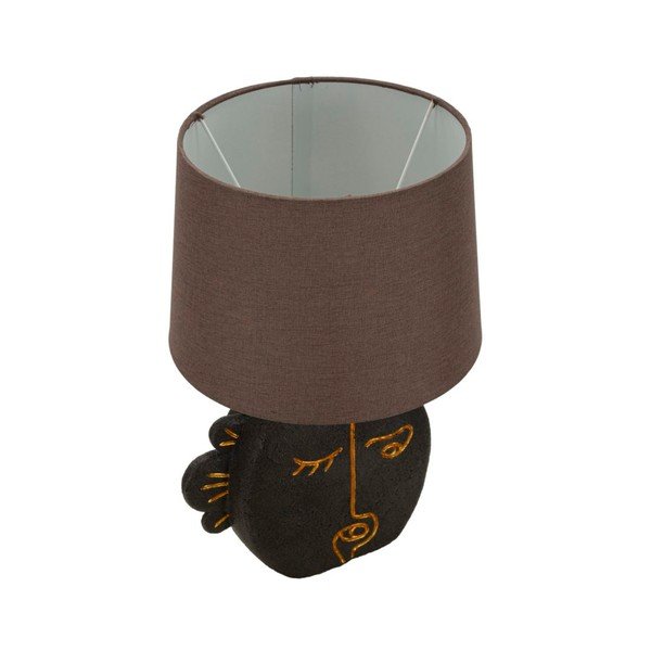 Rjava namizna svetilka s tekstilnim senčilom (višina 39,5 cm) Tribal – Mauro Ferretti-image-2