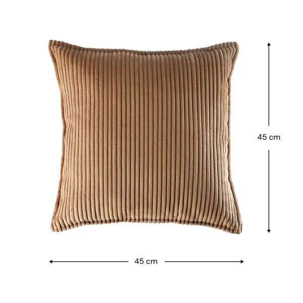 Rjava otroška blazina rebrasti žamet Block – Wigiwama-image-4