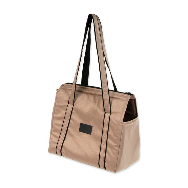 Torba za prenašanje za pse v zlati barvi Dog Fantasy Platinum – Plaček Pet Products