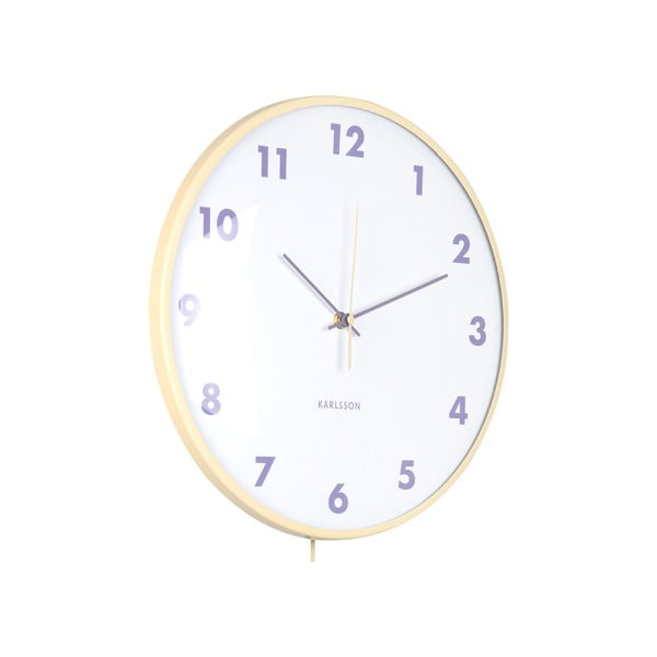 Nihajna stenska ura Cheeky Dome – Karlsson-image-4