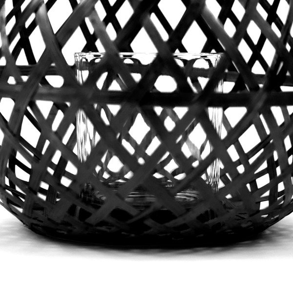 Črna bambusova lanterna Compactor Bambusova lanterna, ⌀ 25 cm-image-1