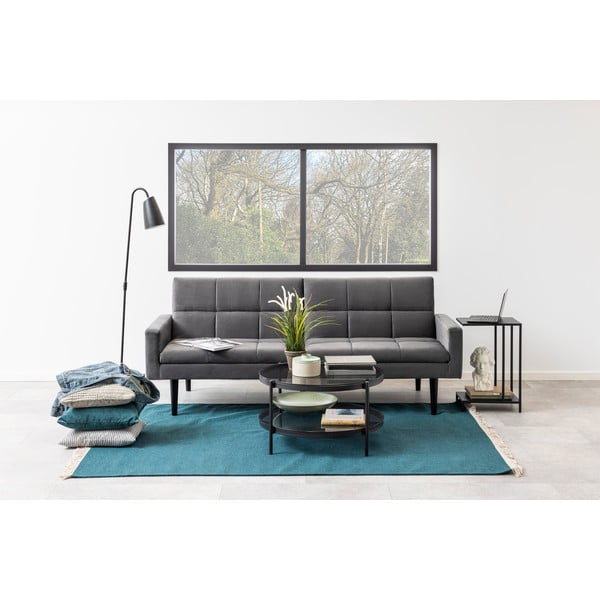 Okrogla mizica s stekleno ploščo ø 79 cm Bayonne - Actona-image-3