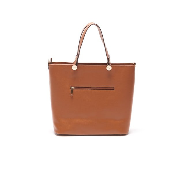 Usnjena torbica Damien 432 Cognac-image-2