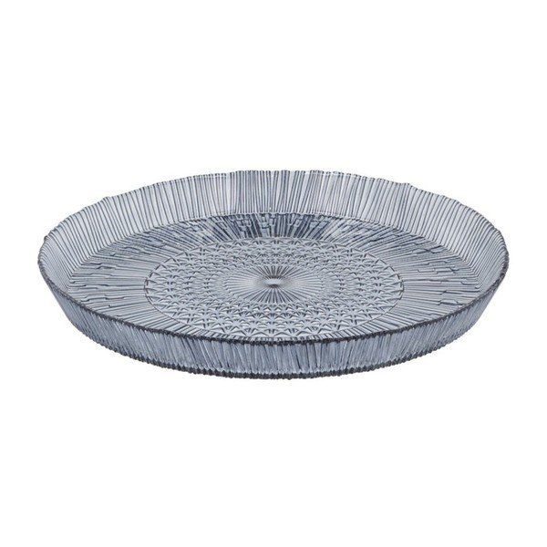 Moder steklen servirni krožnik ø 30 cm Kusintha – Bitz