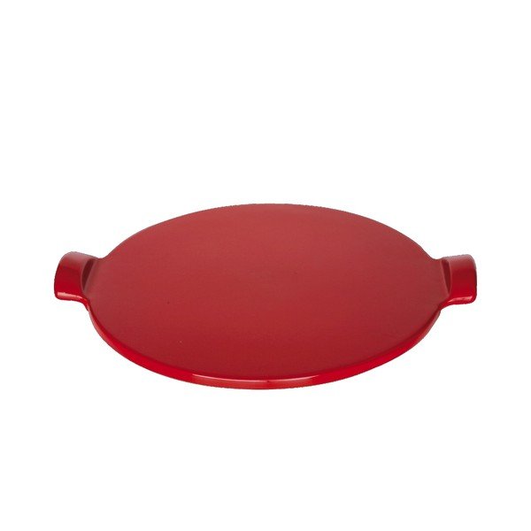 Pladenj za pico Emile Henry 30 cm, rdeč