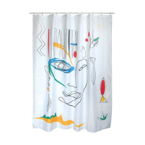 Zavesa za tuš 180x200 cm Faces – Spirella