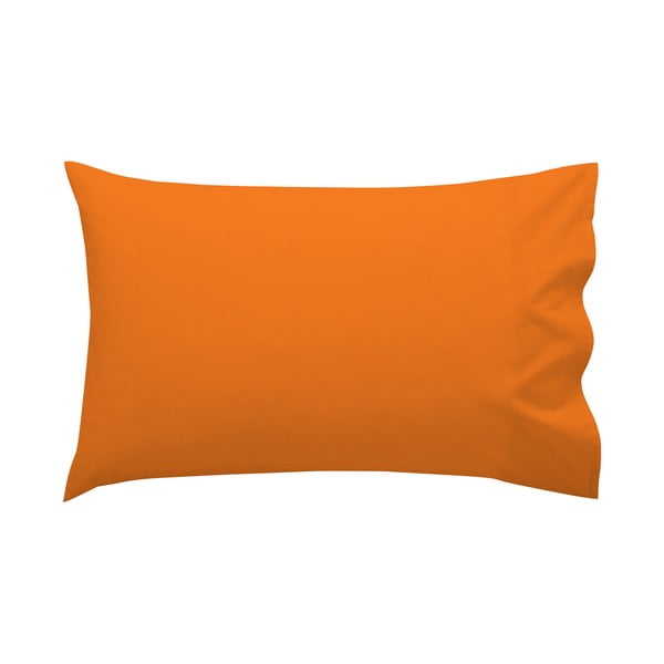 Oranžna prevleka za vzglavnik HF Living Basic, 50 x 30 cm