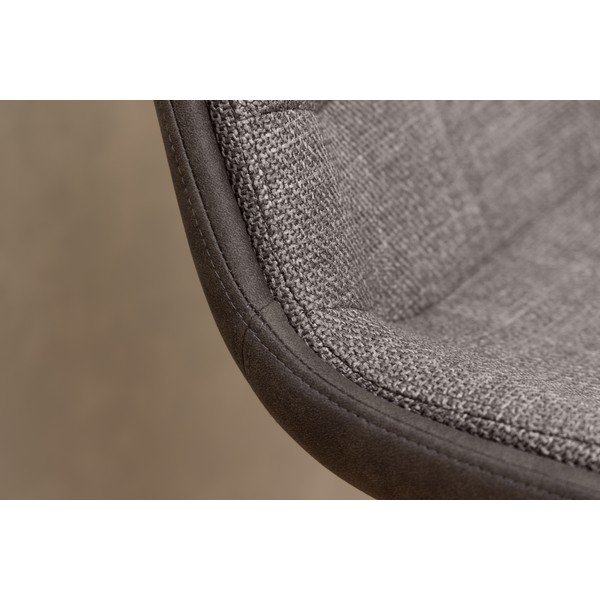 Sivi vrtljivi barski stoli v kompletu 2 ks 95 cm Adisa – Actona-image-4