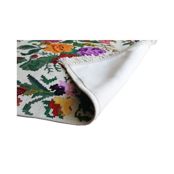 Tekaški trak Eco Rugs Asalama White, 75 x 300 cm-image-1