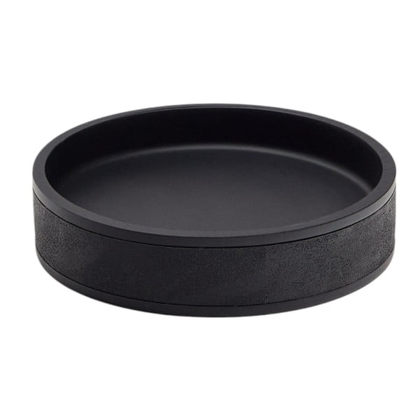 Črn podstavek za milo iz poliresina Sisel – Kave Home