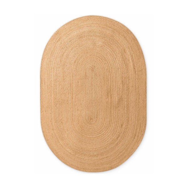 Obojestranska ročno tkana preproga iz jute v naravni barvi 160x230 cm Braided – Hanse Home-image-4