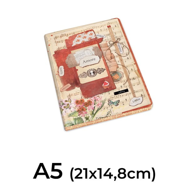 A5 zvezki v kompletu 192 stran 2 ks Love – Kartos-image-2