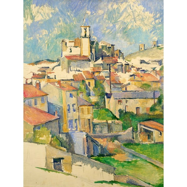 Slika reprodukcija 50x70 cm Gardanne, Paul Cézanne – Fedkolor