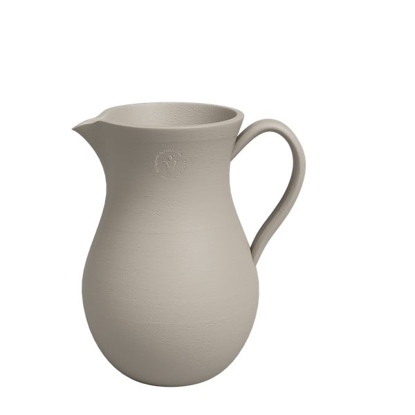 Bež keramična ročno izdelana vaza (višina 30 cm) Harmonia – Artevasi
